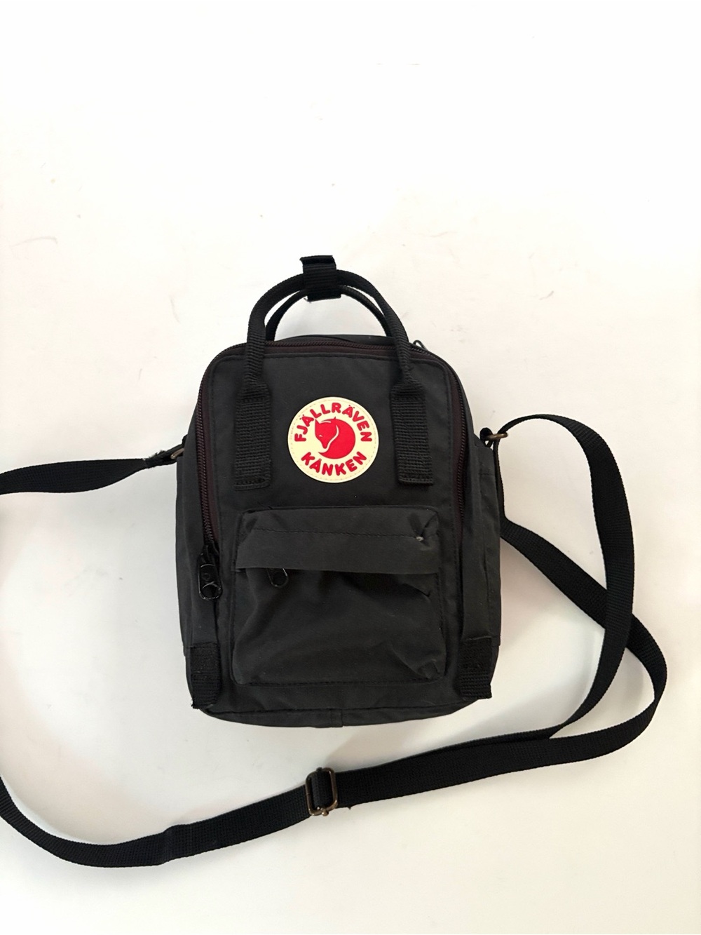 Fjallraven Bag Unisex Kanken Sling Bag Crossbody Black - Picture 8 of 15
